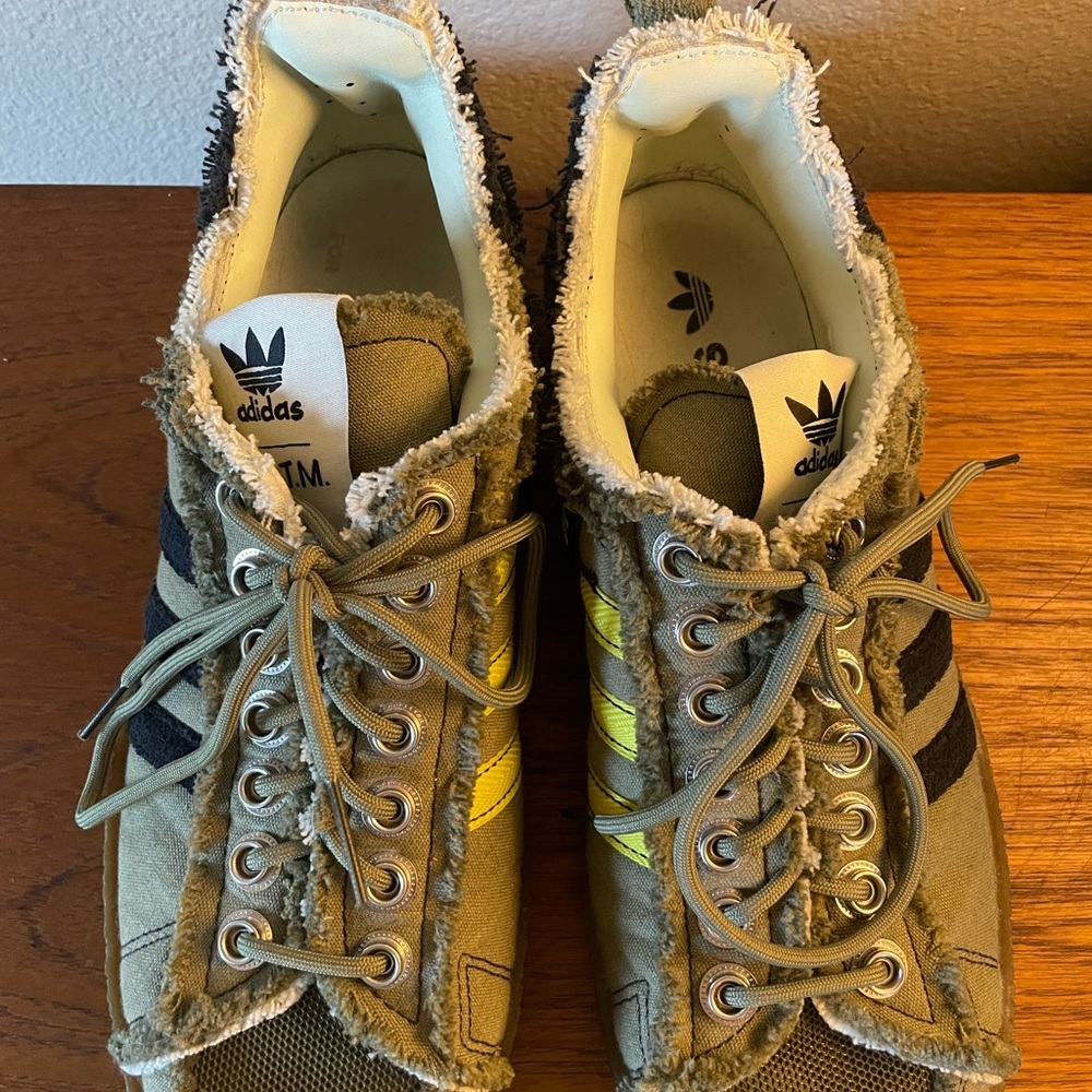 ID4792 Song for the Mute adidas Originals Campus 80s Focus Olive Core (Men's) - Picture 3 of 4
